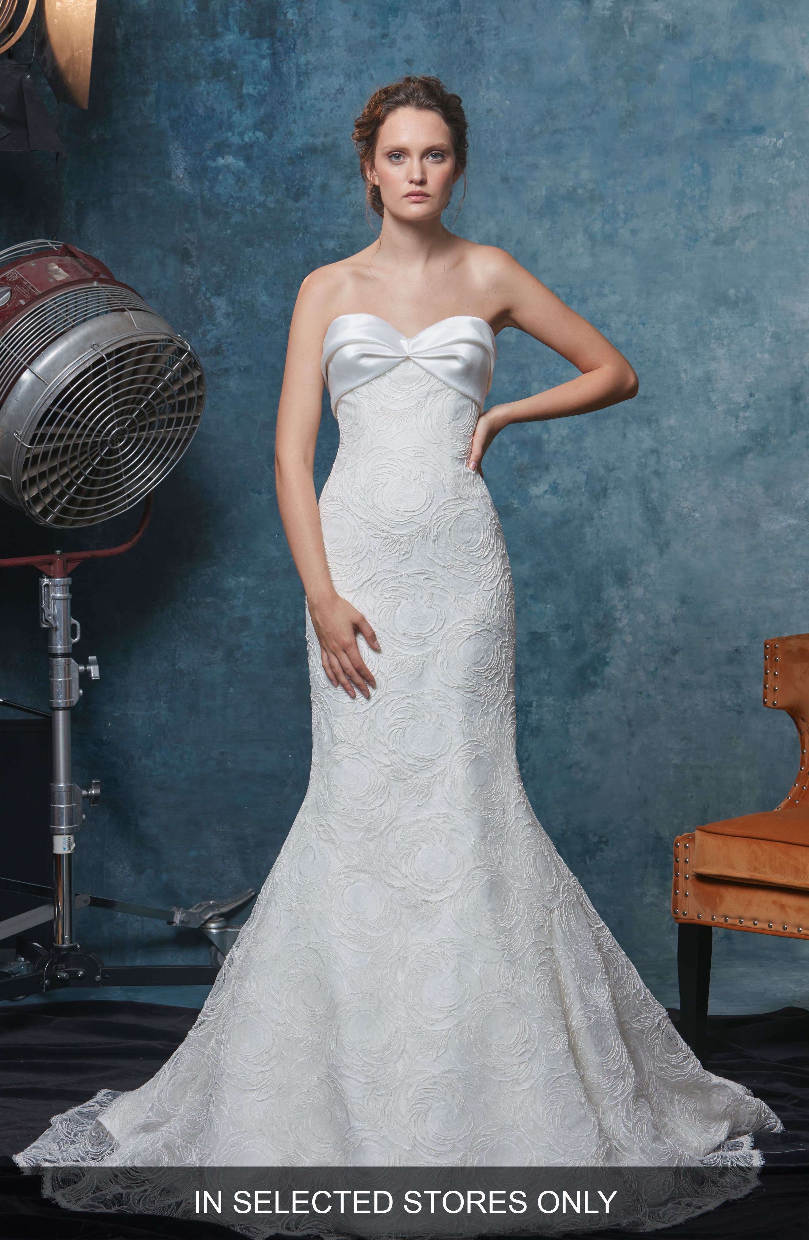 Sareh Nouri Cameron Strapless Mermaid Wedding Dress, Size - Ivory
