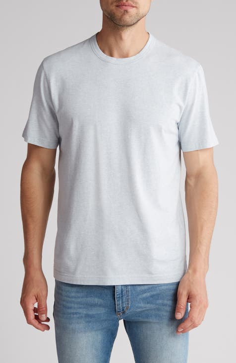 Cotton Blend Crewneck T-Shirt