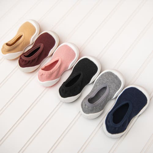 Shop Komuello Toddler Sock Shoes Flat In Onyx