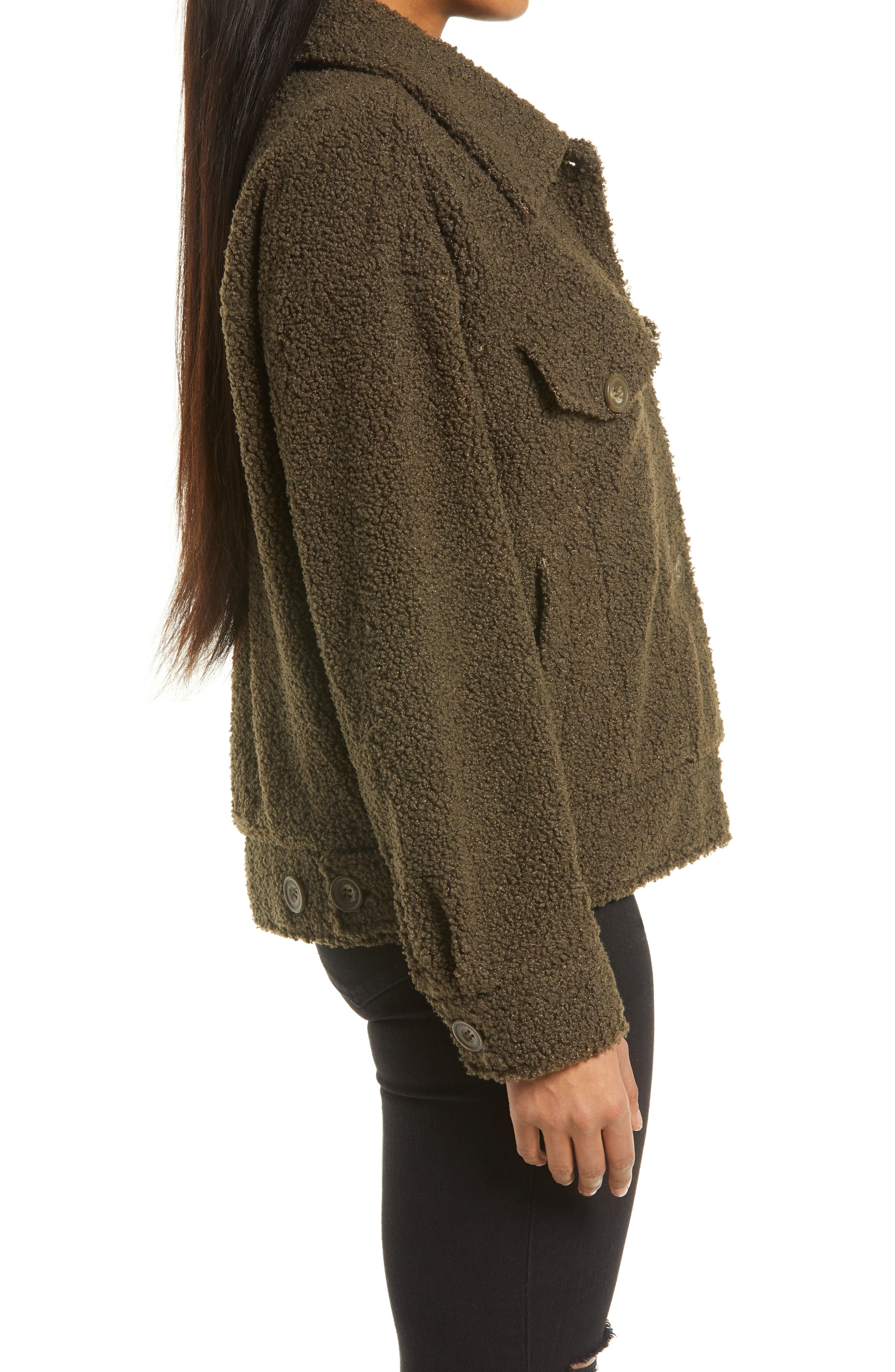 teddy trucker jacket