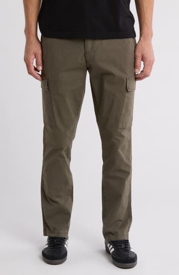Ag Wells Cargo Jeans In Sulfur Armory Green
