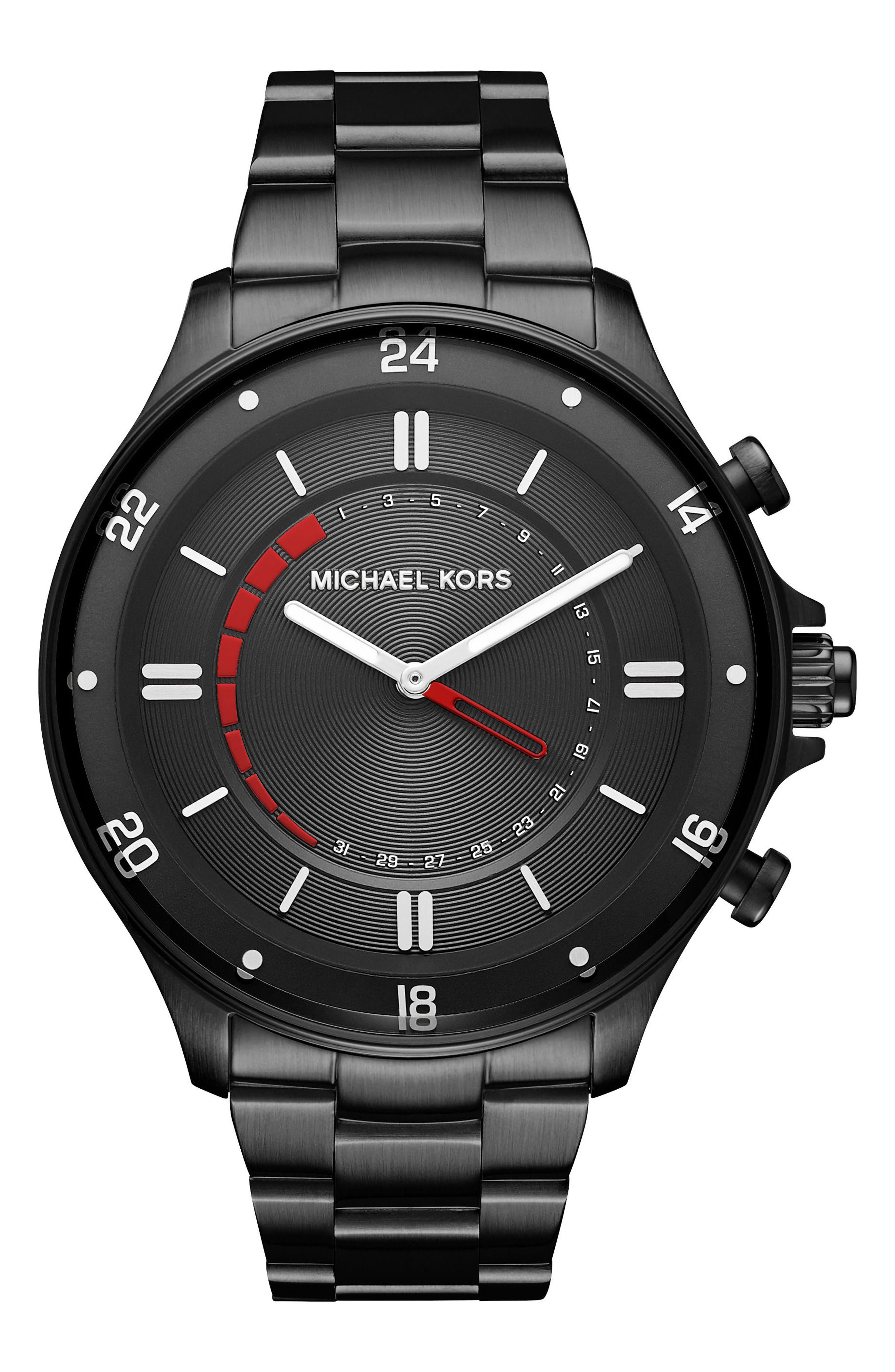 michael kors hybrid watch women's