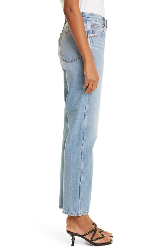 Re/done '90s High Waist Loose Jeans In 60s Fade