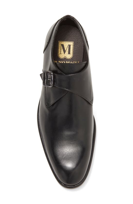 Shop Bruno Magli Sean Monk Shoe In Black
