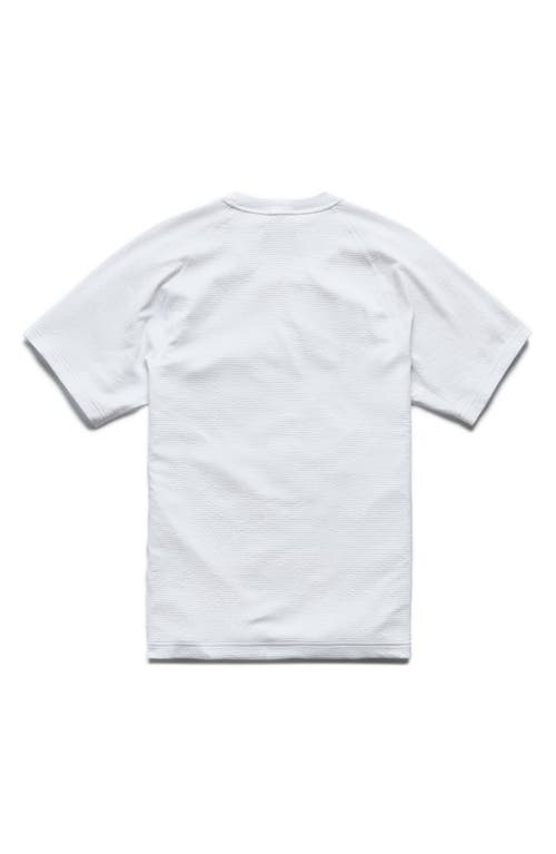 Reigning Champ Mid-weight Jersey T-shirt White In White