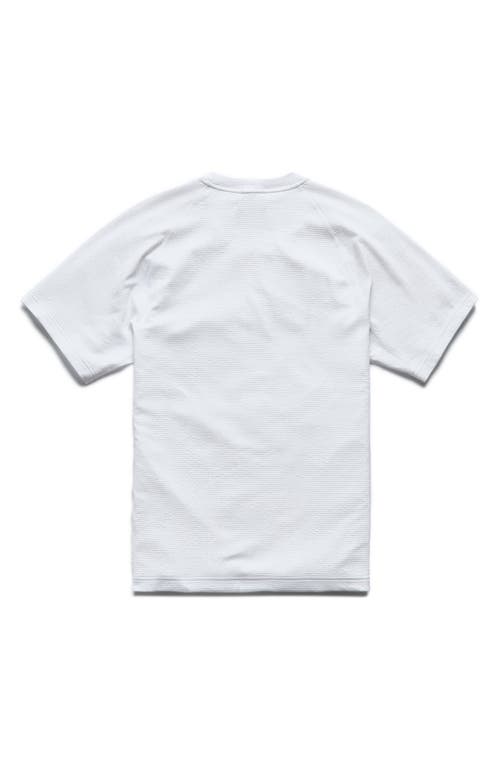 Shop Reigning Champ Solotex® Mesh Tiebreak Performance T-shirt In White