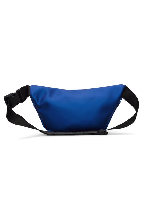 Shop Rains Mini Waterproof Belt Bag In Storm