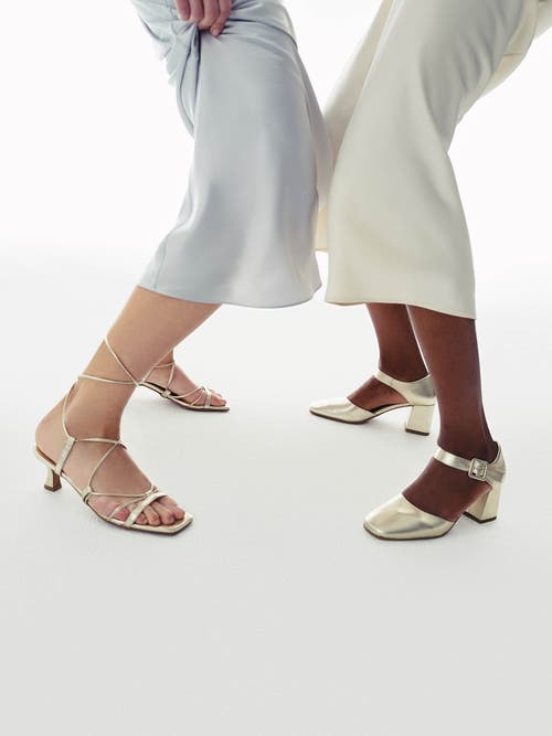 Maguire Livia Heel In Metallic Gold