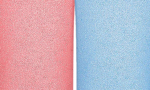 The Posh Tech Assorted 2-pack Silicone Apple Watch® Watchbands In Coral/light Blue