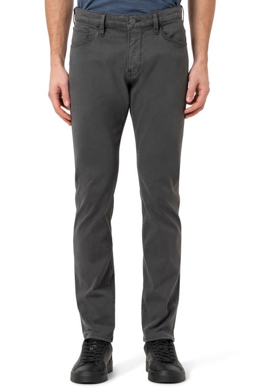 Shop 34 Heritage Courage Stretch Cotton Twill Straight Leg Pants In Ash Twill