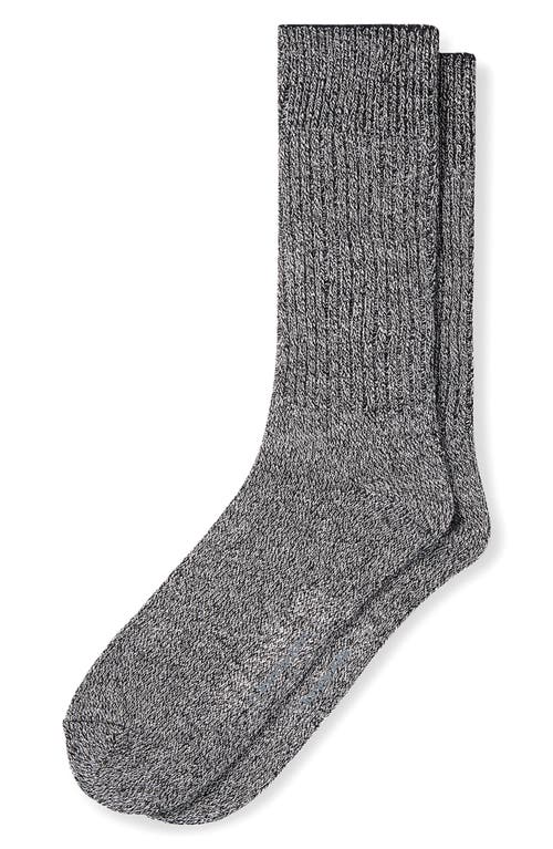 Tommy John Casual Crew Socks in Black 