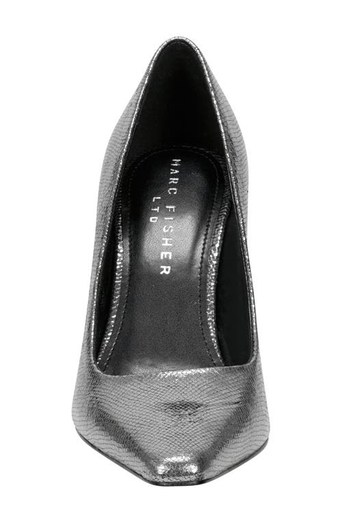 Shop Marc Fisher Ltd Olivy Stiletto Pump In Grey