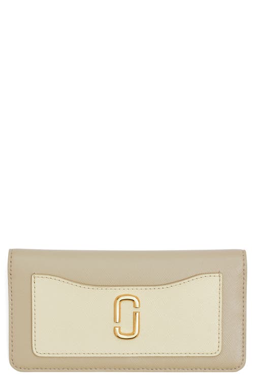 Marc Jacobs The Utility Snapshot DTM Saffiano Leather Wallet in Khaki Multi at Nordstrom