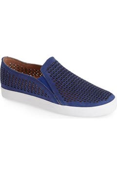 Corso Como 'Longbeach' Perforated Leather Slip-On Sneaker (Women ...