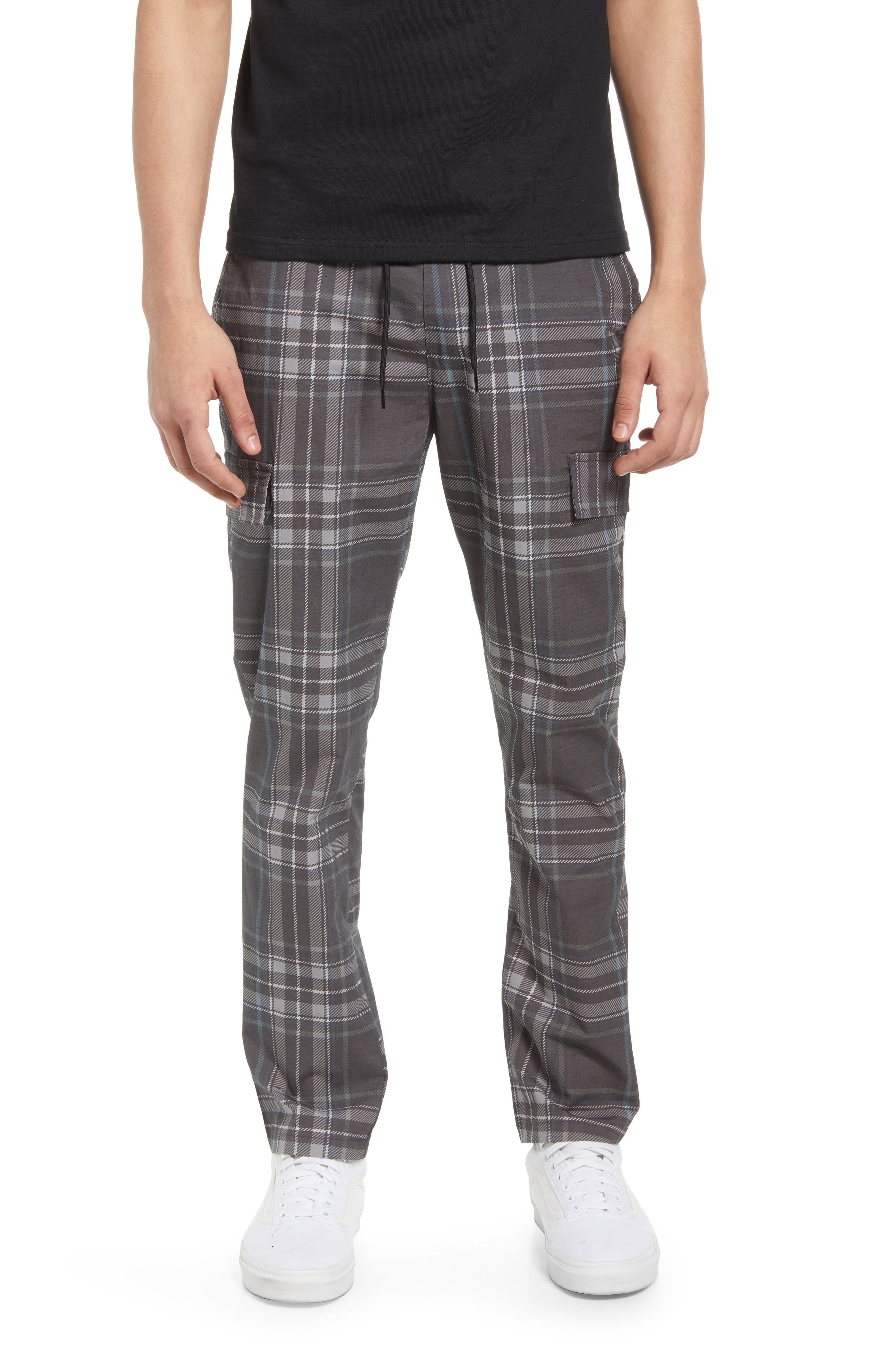 men's plaid khakis