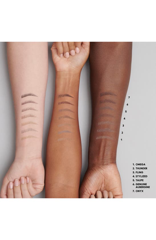 Mac Cosmetics Pro Brow Definer Brow Pencil In Onyx