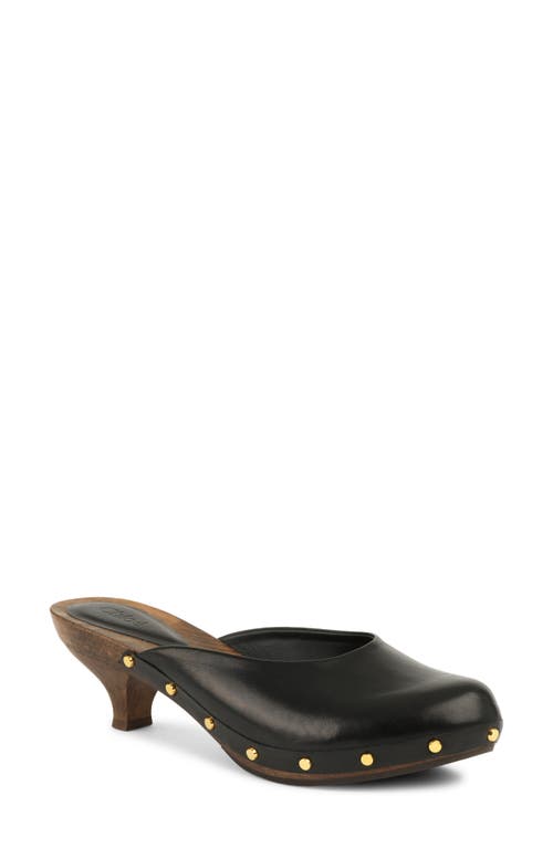 Shop Chloé Judith Kitten Heel Clog In Black