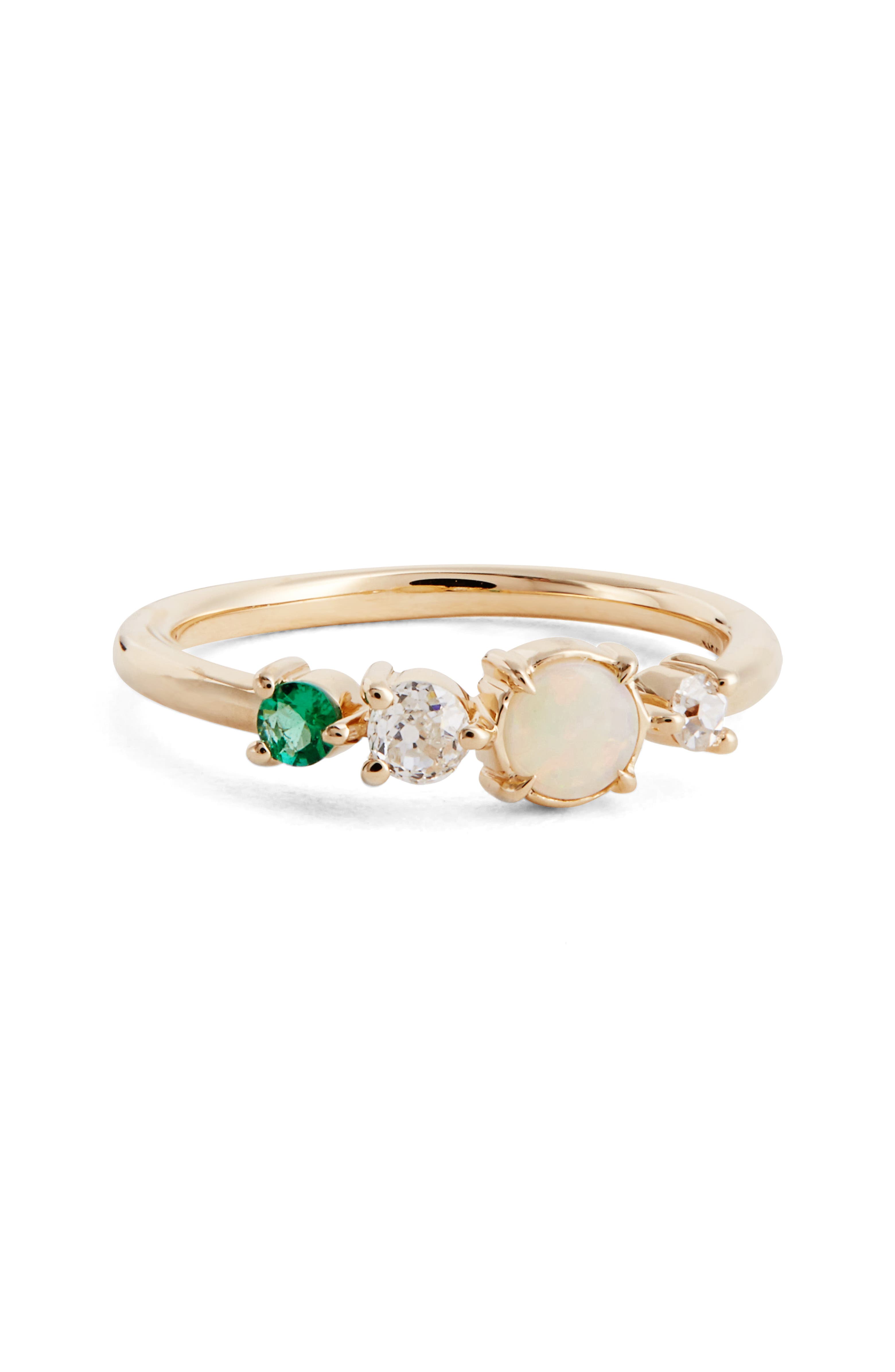 Mociun Emerald, Opal & Diamond Ring (Nordstrom Exclusive) Nordstrom