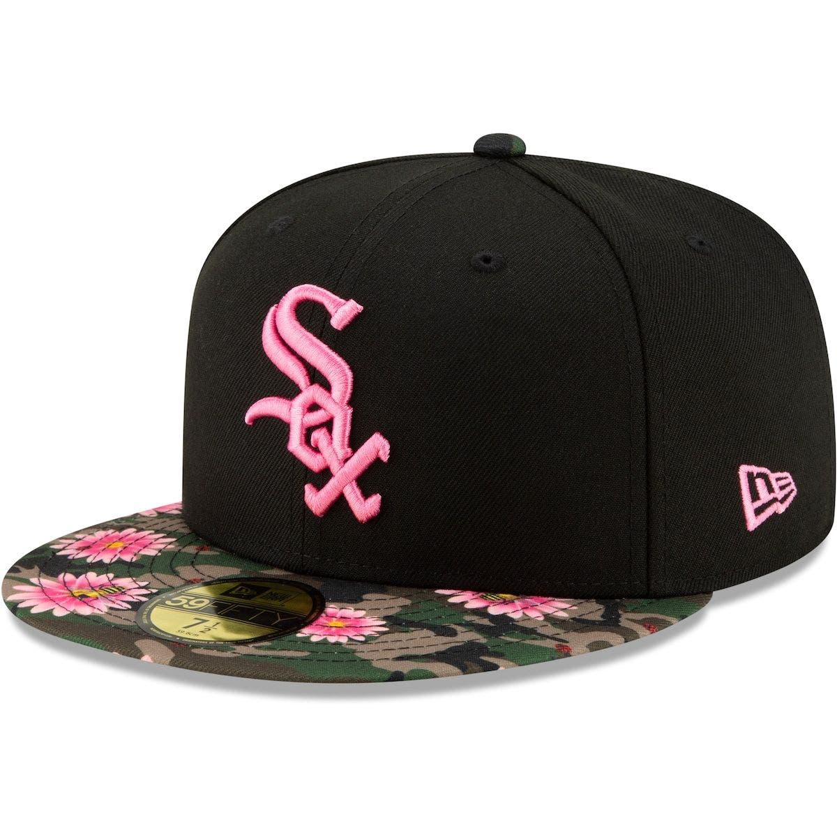 white sox floral hat