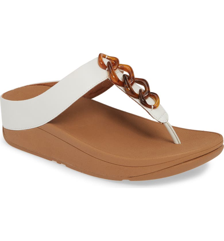 FitFlop Fino Chainlink Flip Flop (Women) | Nordstrom