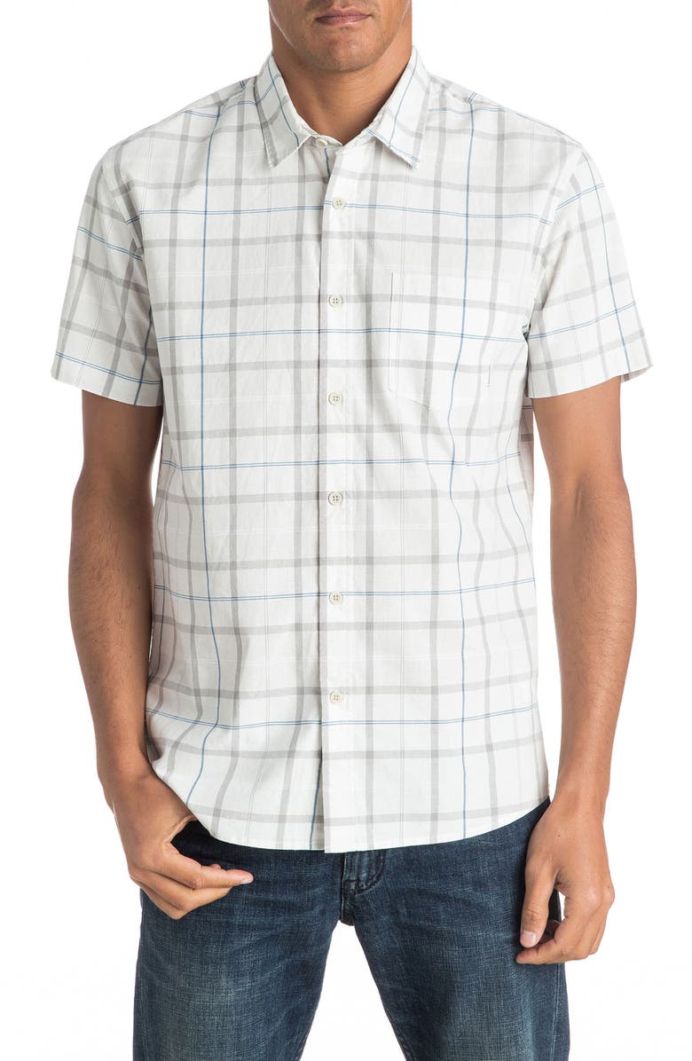  Quiksilver  Everyday Check Woven Shirt  Nordstrom