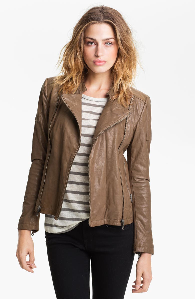 Leather Moto Jacket