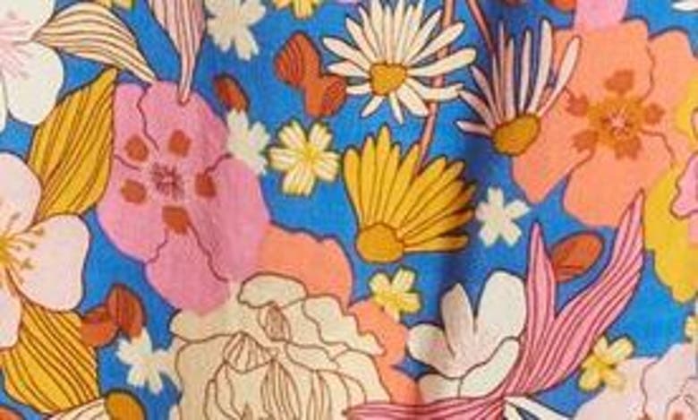 Shop Rip Curl Kamari Floral Wrap Maxi Skirt In Pink Multi