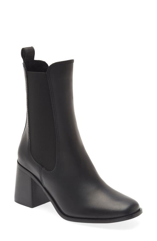 UPC 195945894880 product image for Steve Madden Argent Square Toe Chelsea Boot in Black Leat at Nordstrom, Size 6 | upcitemdb.com