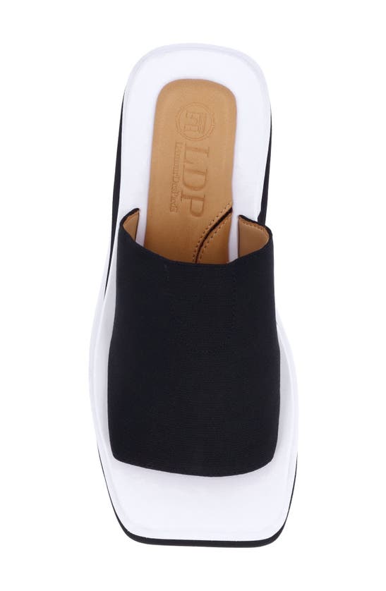 L'amour Des Pieds Emiko Platform Sandal In Black