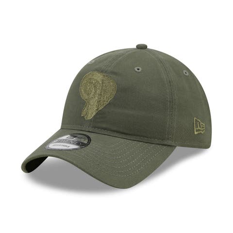 Men's New Era Camo Atlanta Braves Honor Trucker 9TWENTY Adjustable Hat