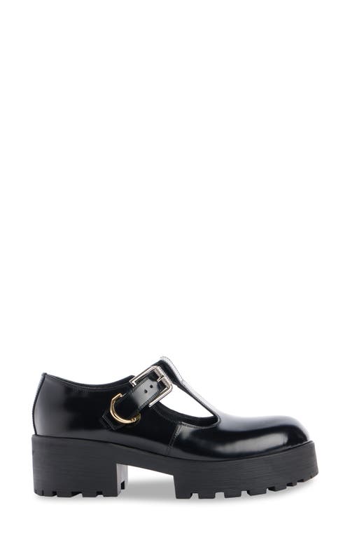 Shop Givenchy Voyou Baby T-strap Shoe In Black