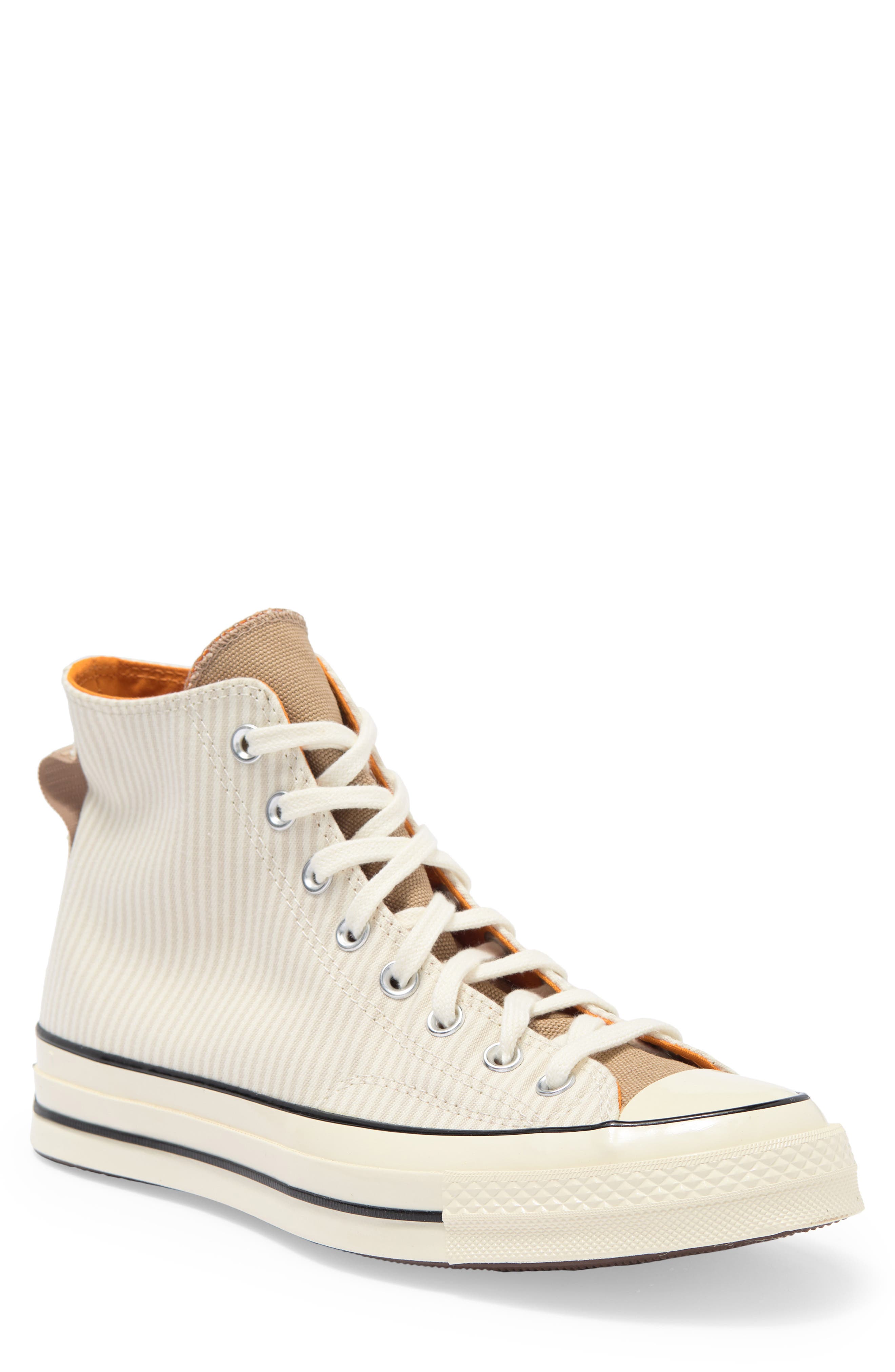 tan and brown converse