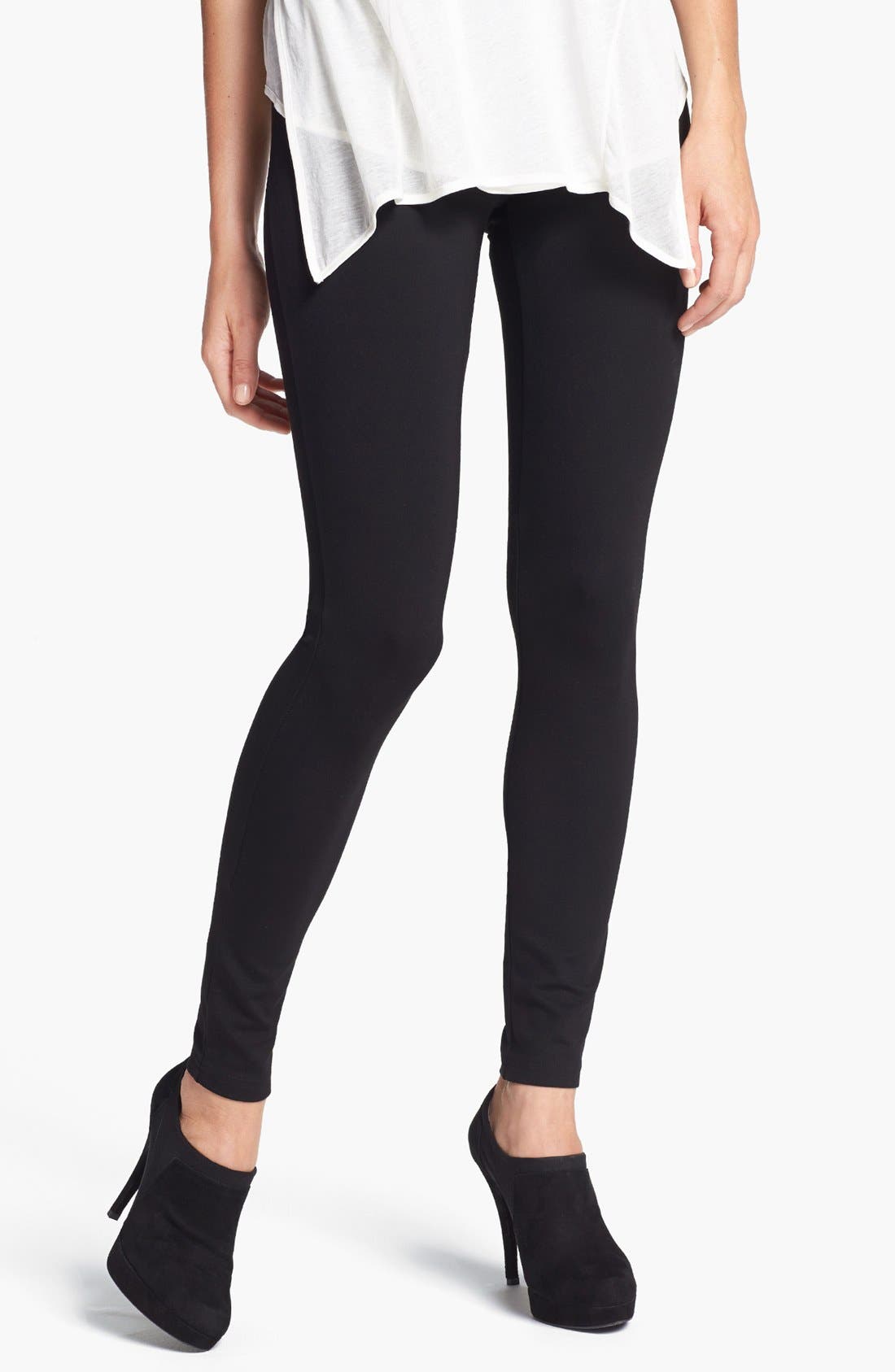 Hue Ponte Knit Leggings Nordstrom