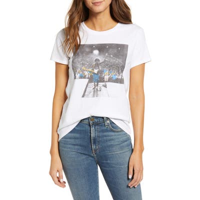 Lucky Brand Hendrix Stage Graphic Tee, White