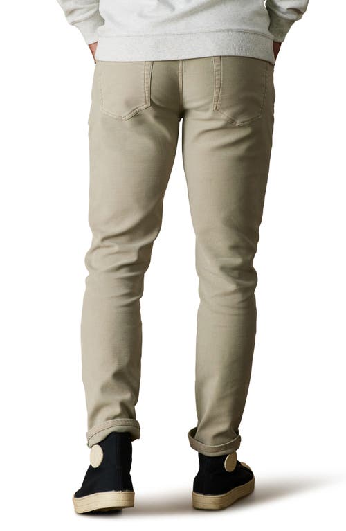 The Normal Brand Terry Five-pocket Tailored Fit Pants In Sand Dune