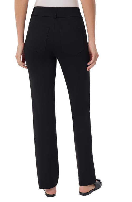 Shop Jones New York Tailored Pull-on Pants In Jones Black