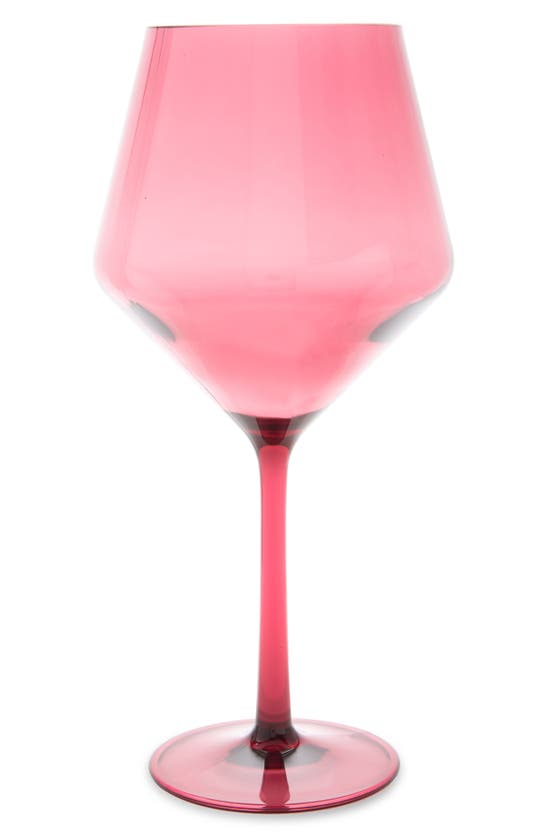 Fortessa Sole Shatter Resistant 6-piece Cabernet Wine Glasses In Rose