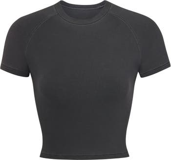 SKIMS New Vintage stretch-cotton jersey top - Army