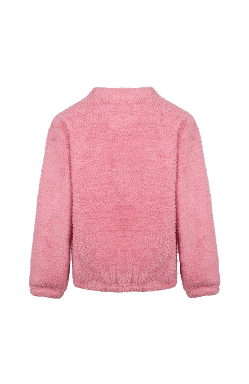 Shop Lola + The Boys Bright Smile Patch Fuzzy Set In Pink