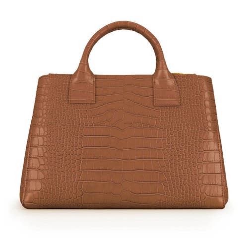 Teddy Blake Bella Croco 12" In Darkbrown
