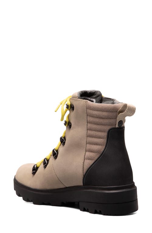 Bogs Holly Waterproof Lace-up Boot In Taupe