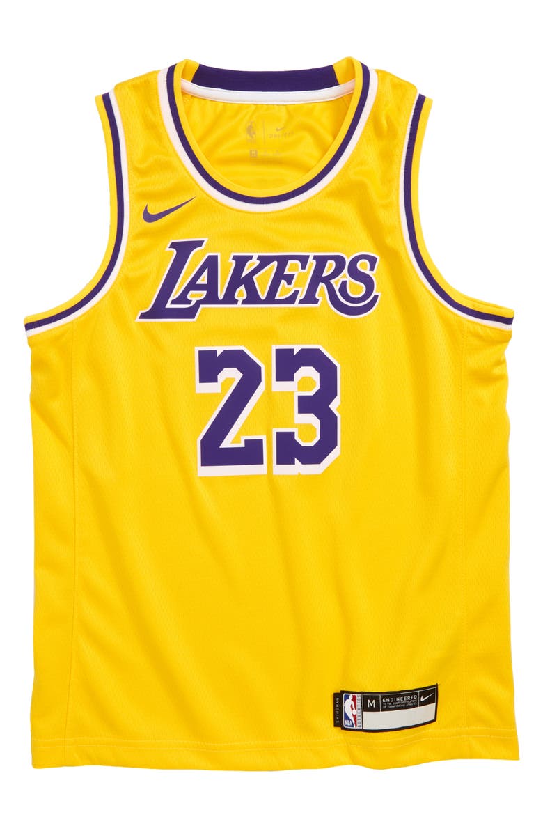Nike Los Angeles Lakers LeBron James Basketball Jersey (Big Boys ...