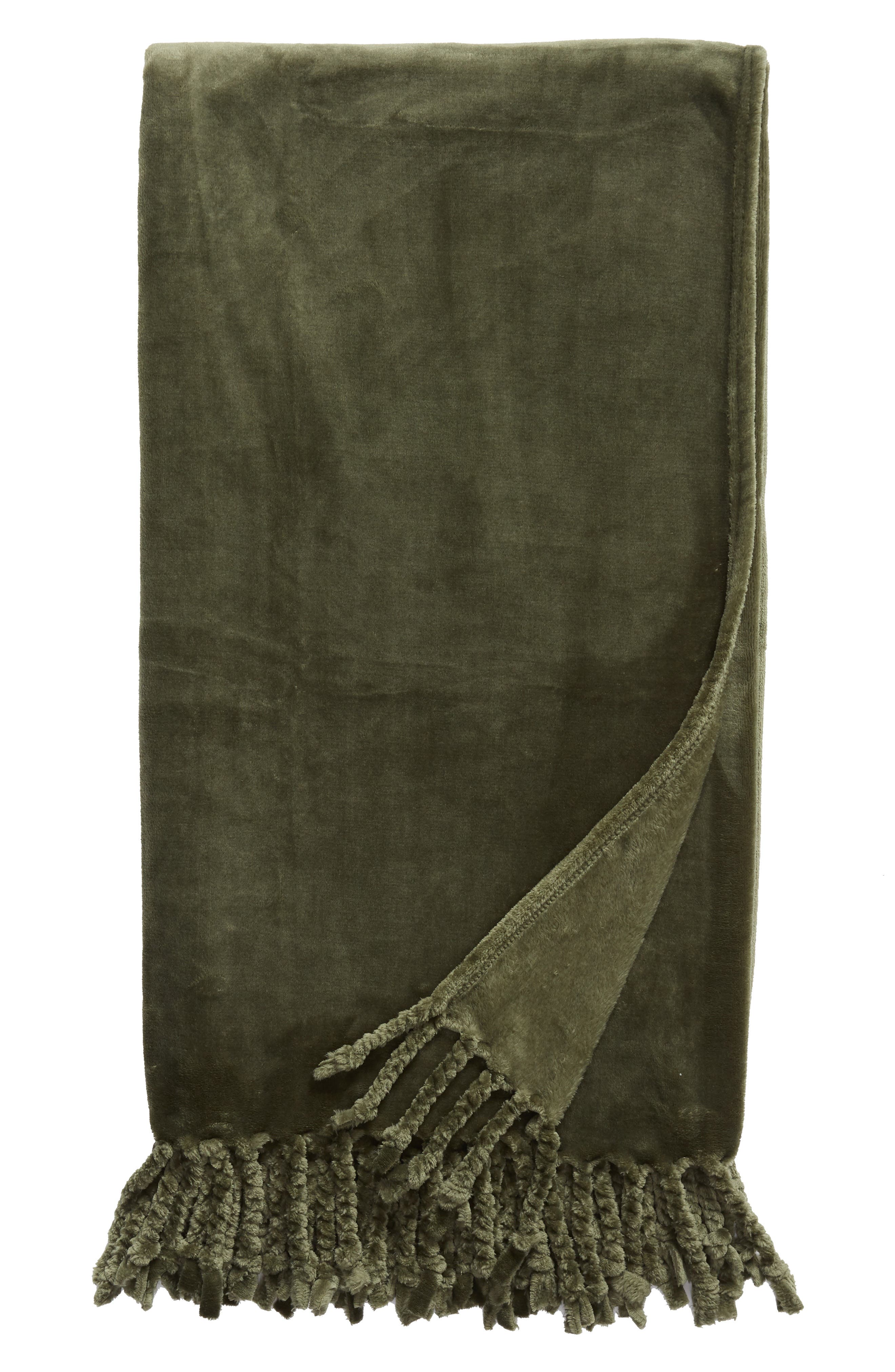 NORDSTROM AT HOME,
                            Kennebunk Bliss Plush Throw,
                            Main thumbnail 160, color,
                            307