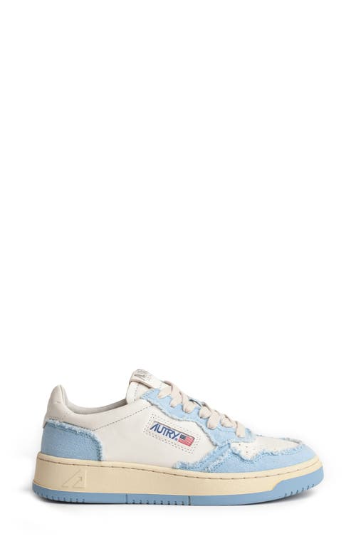 Autry Medalist Low Sneaker In Blue