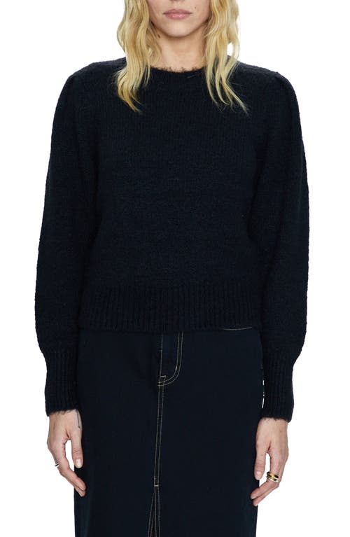 Shop Pistola Colette Crewneck Sweater In Noir