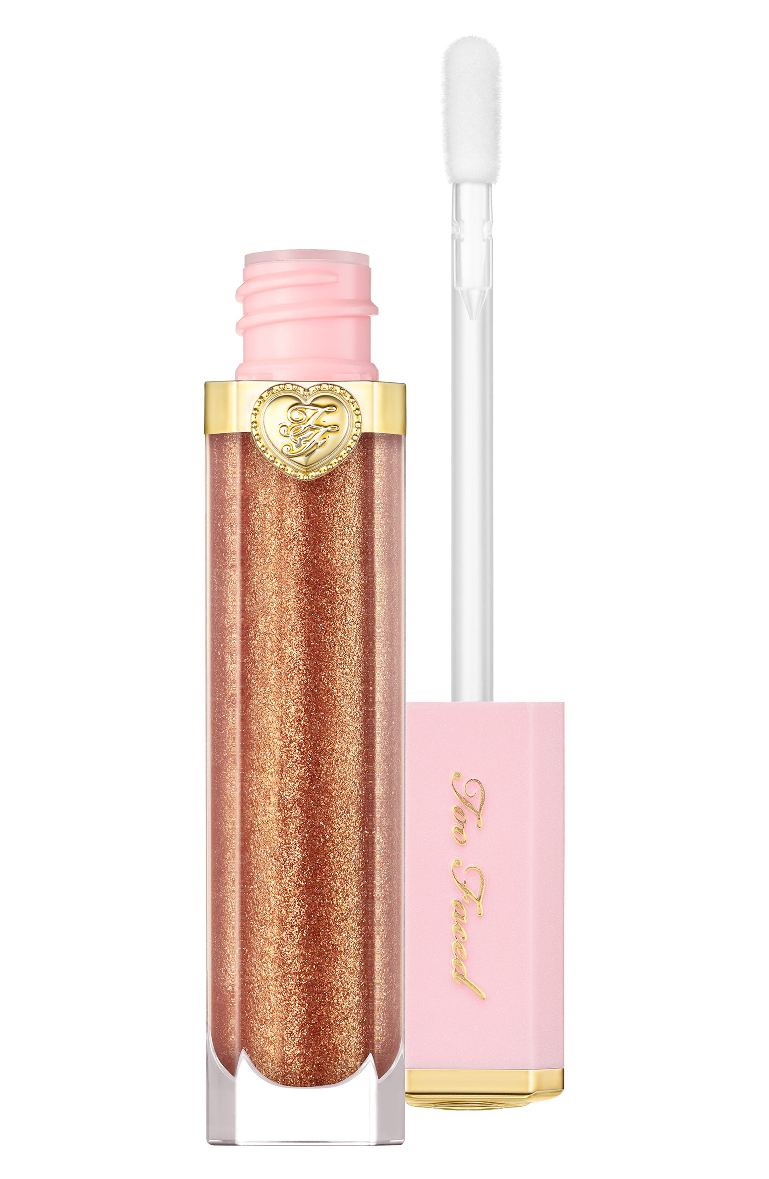 UPC 651986503216 product image for Too Faced Rich & Dazzling High Shine Sparkling Lip Gloss in Pretty Penny at Nord | upcitemdb.com