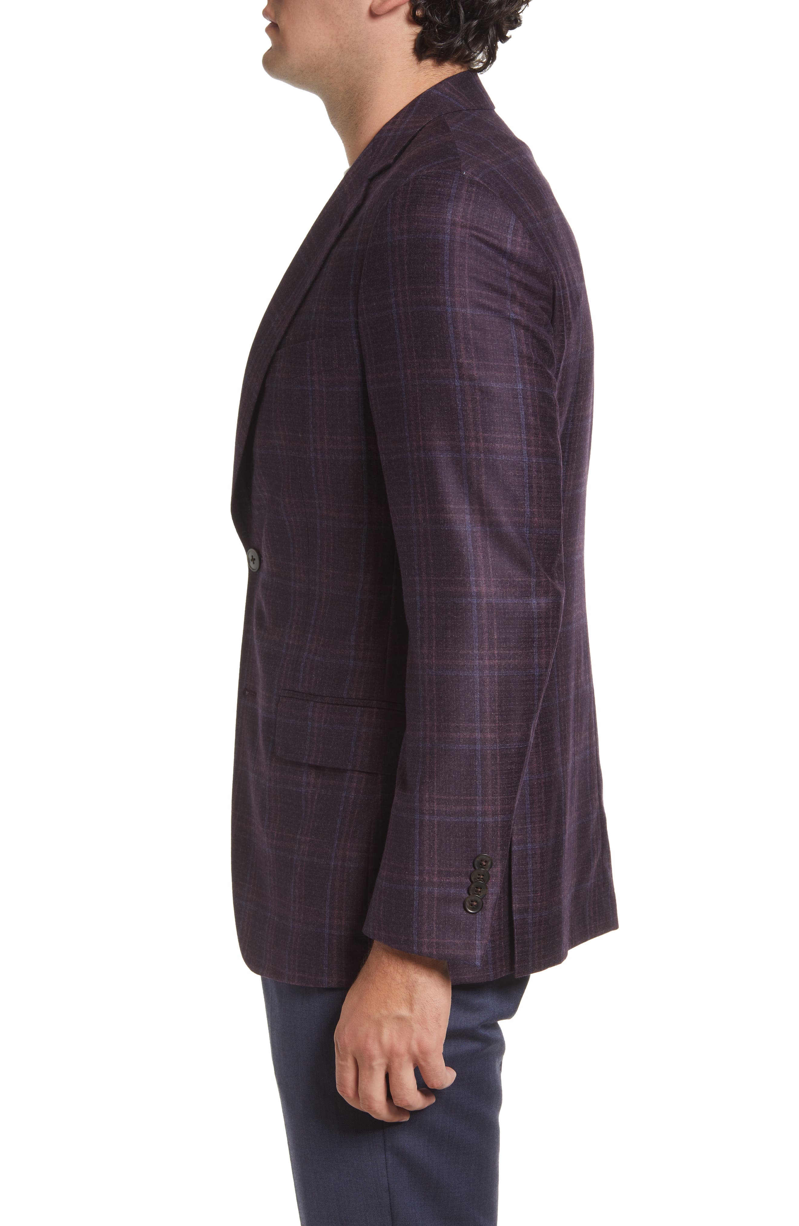Peter Millar Tailored Plaid Wool Sport 