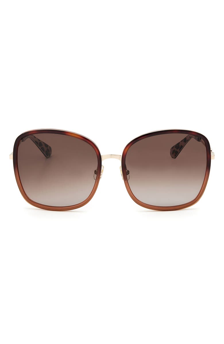 kate spade new york paola 59mm gradient square sunglasses | Nordstrom