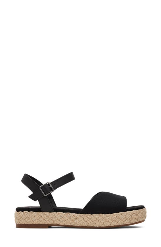 TOMS TOMS ABBY FLATFORM ESPADRILLE SANDAL