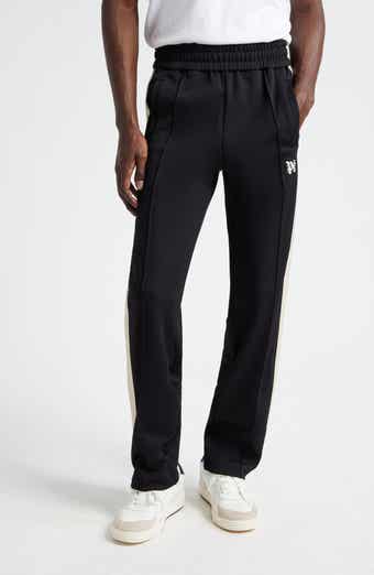 PALM ANGELS Slim-Fit Straight-Leg Cotton-Blend Velour Track Pants for Men